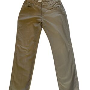 Carhartt Women’s Canvas Work Pants Utility Carpenter Fit Tan 16x34